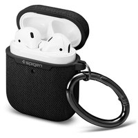 Spigen Urban Fit Stoffhülle für AirPods 1 und 2 - schwarz