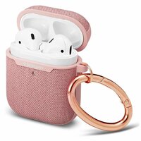 Spigen Urban Fit Stoffhülle für AirPods 1 und 2 - Roségold