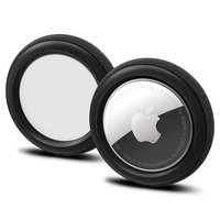 Spigen Silicone Fit Silikonhülle für Apple AirTag - Schwarz