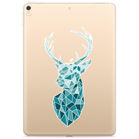 Just in Case Slim TPU a Deer Hülle für iPad 10.2 (2019 2020 2021) - transparent