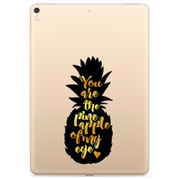 Just in Case Slim TPU a Ananas Hülle für iPad 10.2 (2019 2020 2021) - transparent