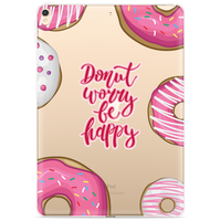 Just in Case Slim TPU Donuts Hülle für iPad 10.2 (2019 2020 2021) - Transparent