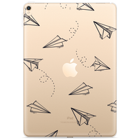 Just in Case Slim TPU Papier Flugzeughülle für iPad 10.2 (2019 2020 2021) - Transparent