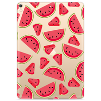 Just in Case Slim TPU Watermelon Hülle für iPad 10.2 (2019 2020 2021) - Transparent