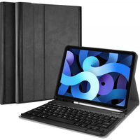 Just in Case Premium Bluetooth Tastatur AZERTY Hülle für iPad Air 4 10.9 2020 & iPad Air 5 2022