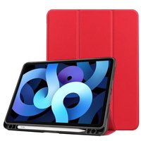 Just in Case Smart Tri-Fold Kunstlederhülle für iPad Air 4 10.9 (2020) - Rot