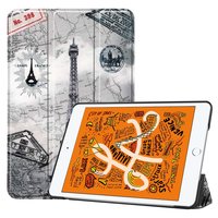 Just in Case Smart Tri-Fold Kunstlederhülle für iPad mini 4 und 5 - Grau und Schwarz