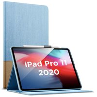 ESR Simplicity Holder Kunstlederhülle für iPad Pro 11 (2018 2020 2021 2022) - Blau & Braun