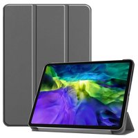 Just in Case Smart Tri-Fold Kunstlederhülle iPad Pro 11 (2018 2020 2021) - Grau