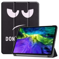Just in Case Smart Tri-Fold Kunstleder Quote Case für iPad Pro 11 (2018 2020 2021 2022) - Schwarz