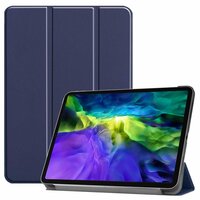 Just in Case Smart Tri-Fold Kunstlederhülle für iPad Pro 12.9 (2020) - Blau