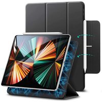 ESR Rebound PU und Kunstleder Hülle für iPad Pro 12.9 (2021) - Schwarz