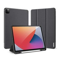 DUX DUCIS Smart Tri-Fold Kunstlederhülle für iPad Pro 12.9 (2021) - Schwarz