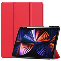 Just in Case Smart Tri-Fold Hülle für iPad Pro 12.9 (2021 2022) - Rot