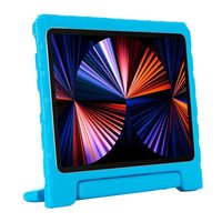 Just in Case Kids Case Stand EVA Cover für iPad Pro 12.9 (2018 2020 2021 2022) - Blau