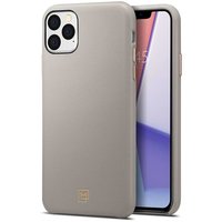 Spigen La Manon Calin Kunstleder Hülle für iPhone 11 Pro - Grau