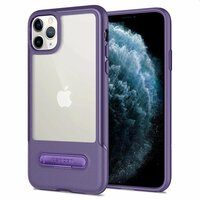 Spigen Slim Armor PU Air Cushion Hülle für iPhone 11 Pro - Lila