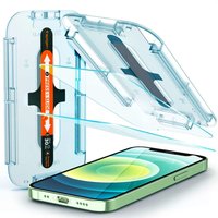 Spigen Glass (2 Pack) + Rahmen Displayschutzfolie für iPhone 12 mini - transparent