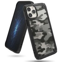 Ringke Fusion X Camo und TPU Army Print Case für iPhone 12 Mini - Schwarz