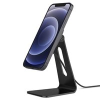 Spigen iPhone MagSafe Qi Stand OneTap Desk Stand mit Kabel 7,5 Watt (Schwarz)