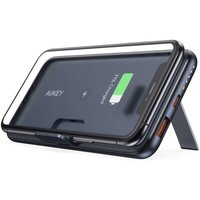 Aukey Wireless Charging Qi Powerbank 10.000mAh (Schwarz) - PB-WL02