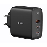 Aukey Netzteil Duo USB-C und USB-A Ladegerät PD 3.0 - Schwarz