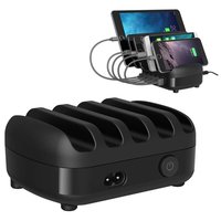 Orico Smart Ladestation 40W 5 USB-A Ports Schwarz