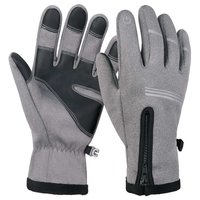 WHEEL UP Touchscreen-Handschuhe - Spritzwassergeschützt - Grau Gr. L
