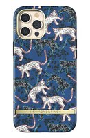 Richmond & Finch Blue Leopard Solid Leopard Hülle für iPhone 12 Pro Max - Blau