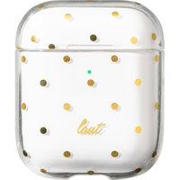 Laut Dotty Gold Polka Dot Hülle für AirPods 1 und 2 - transparent