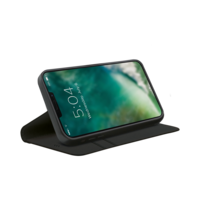 Xqisit Eco Wallet Selection Anti Bac Biologisch abbaubare Hülle für iPhone 13 Pro - Schwarz