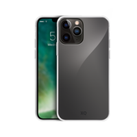 Xqisit Flex Case Anti Bac TPU Hülle für iPhone 13 Pro - transparent