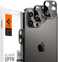 Spigen Glas tR Optik Objektiv (2er Pack) Objektivschutz für iPhone 12 Pro - Schwarz