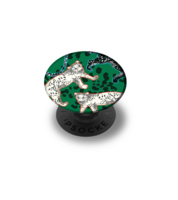 Richmond & Finch PopGrip Haltergriff Leopard Design - Grün