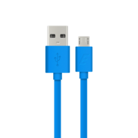 Energizer Micro-USB USB-A Kabel Flat Charge Sync 1,2m - Blau