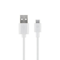 Goobay USB-A-auf-Micro-USB-Kabel-Ladegerät - Weiss