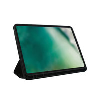 Xqisit Piave mit Stifthalter TPU Hülle für iPad Air 4 10.9 2020 & iPad Air 5 2022 - Schwarz