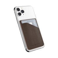 Bugatti Praga Card Pocket Universal-Kartenhalter für Handy - Schokolade