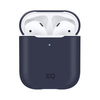 Xqisit Silikonhülle Silikonhülle für AirPods 1 und 2 - blau