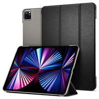 Spigen Smart Fold Kunstlederhülle für iPad Pro 11 (2018 2020 2021 2022) - Schwarz