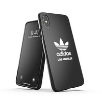 adidas Snap Case Los Angeles TPU Hülle für iPhone X und iPhone XS - Schwarz