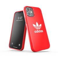 adidas Snap Case Trefoil TPU Hülle für iPhone 12 mini - rot