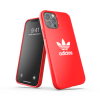 adidas Snap Case Trefoil TPU Hülle für iPhone 12 und iPhone 12 Pro - Rot