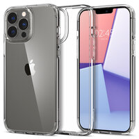 Spigen Ultra Hybrid PU und TPU Air Cushion Hülle für iPhone 13 Pro Max - Transparent