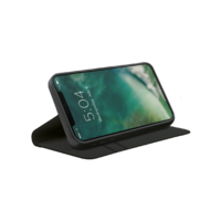 Xqisit Eco Wallet Selection Anti Bac Biologisch abbaubare Hülle für iPhone 12 Pro Max - Schwarz
