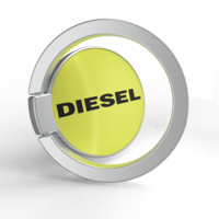 Diesel Universal Ring Universal Schwarz/Hellgrün