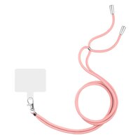 Telefonkabel Multifunktional Einstellbar mit Patch - Pink