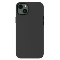 Mattschwarze TPU-Hülle für iPhone 14 - schwarz