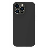 Mattschwarze TPU-Hülle für iPhone 14 Pro - schwarz