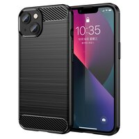 Carbon Armor TPU Hülle für iPhone 14 Plus - schwarz